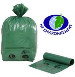 Sacs-poubelle en polyéthylène (PE) haute-densité, 30 litres, 2000